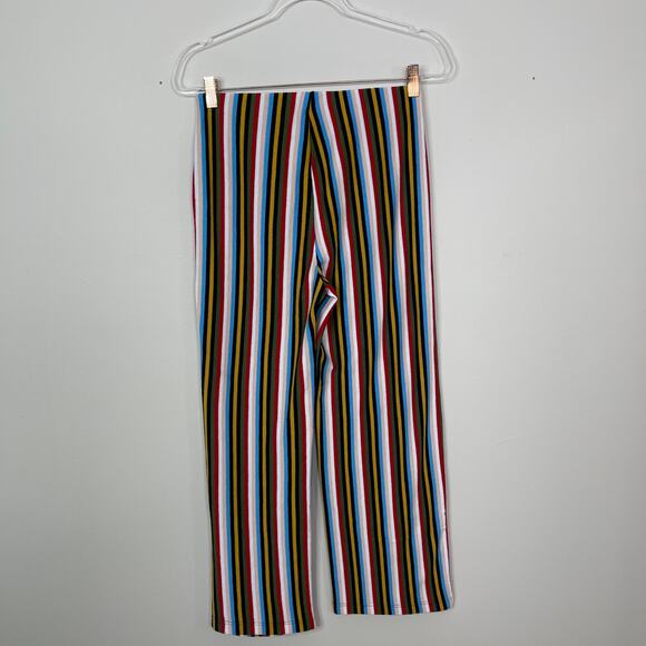 Urban Outfitters Striped Wide Leg Cropped Pants S - Picture 2 of 10